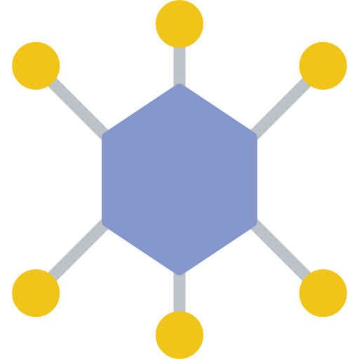 molecole Basic Miscellany Flat icona