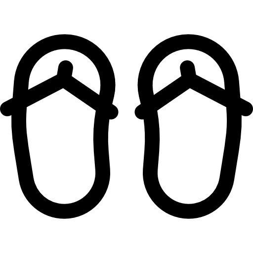 ビーチサンダル Basic Rounded Lineal icon