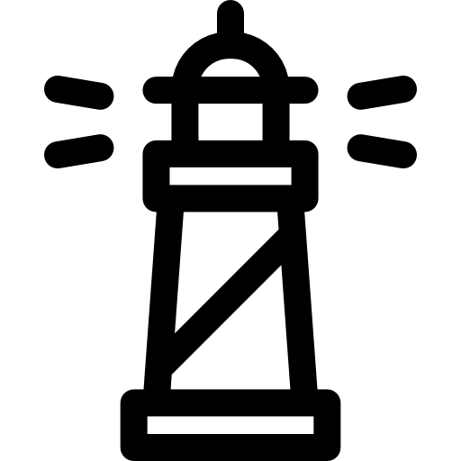 등대 Basic Rounded Lineal icon