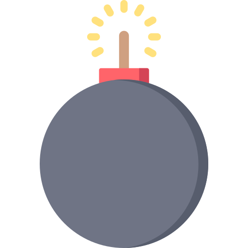 Bomb Special Flat icon