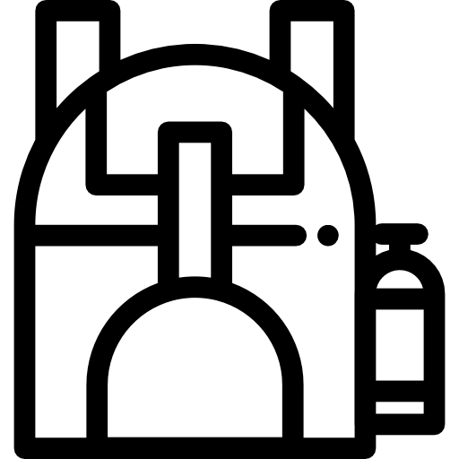バックパック Detailed Rounded Lineal icon