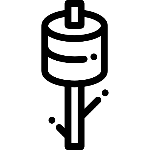 마시멜로 Detailed Rounded Lineal icon