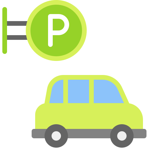 area parcheggio Generic Flat icona