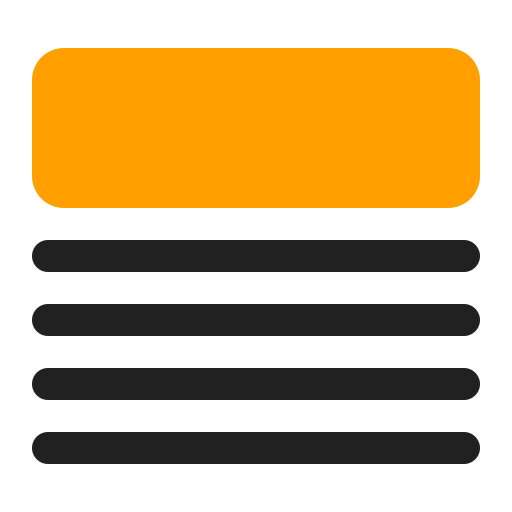 Layout Generic Flat icon