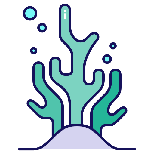 rafa koralowa Generic Outline Color ikona