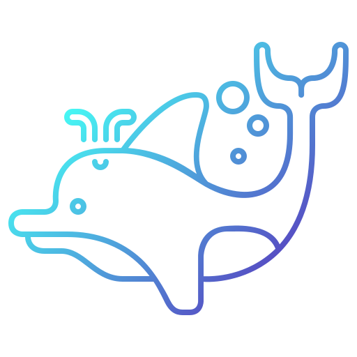 Дельфин Generic Gradient иконка