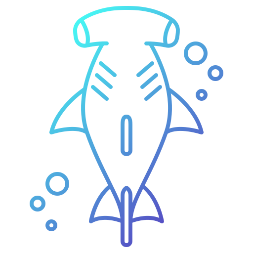 hammerhai fisch Generic Gradient icon