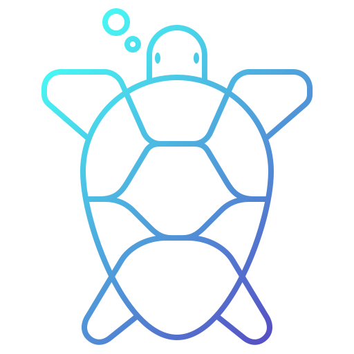 Морская черепаха Generic Gradient иконка