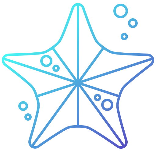 Starfish Generic Gradient icon