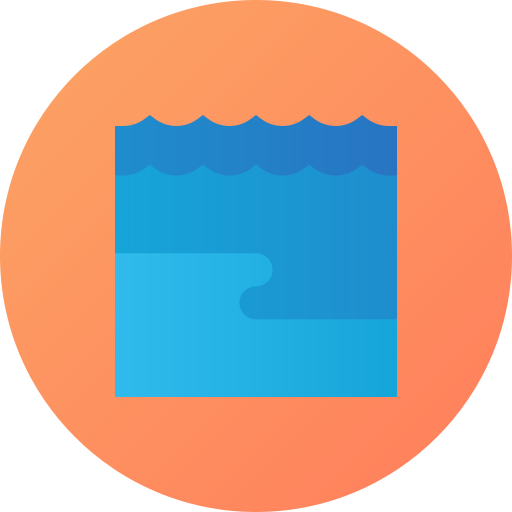 zee Flat Circular Gradient icoon