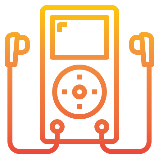 mp3-player Catkuro Gradient icon