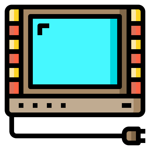 Телевидение Catkuro Lineal Color иконка