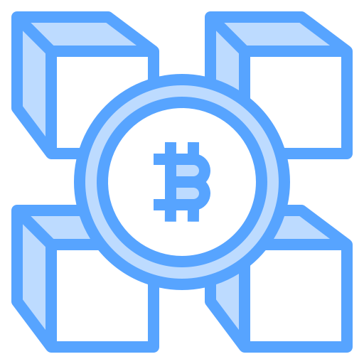 Blockchain Catkuro Blue icon