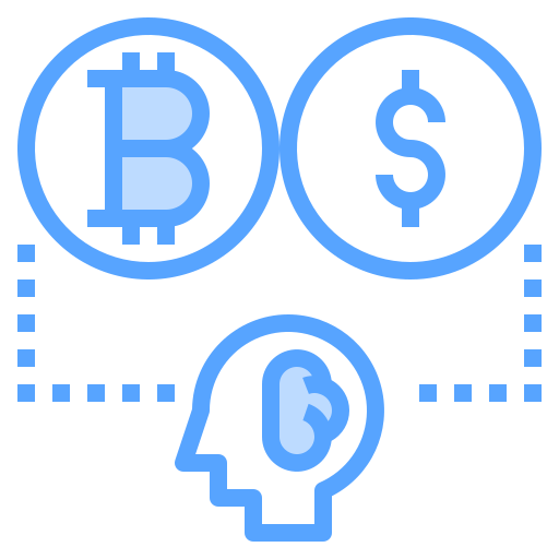 Business thinking Catkuro Blue icon