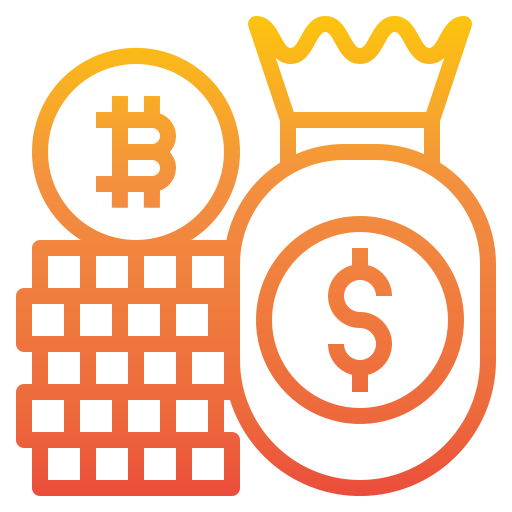 Money bag Catkuro Gradient icon