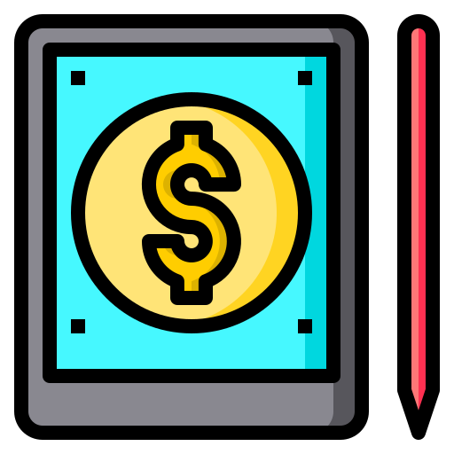 Online money Catkuro Lineal Color icon