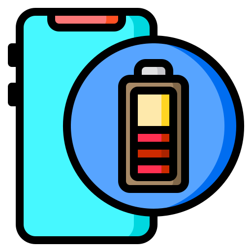 batteriestatus Catkuro Lineal Color icon