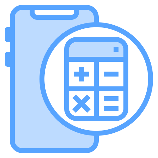 Calculator Catkuro Blue icon