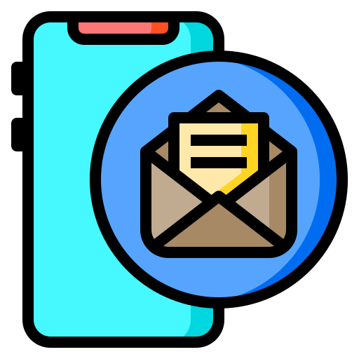 e-mail Catkuro Lineal Color ikona