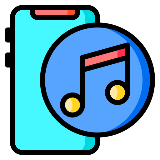 음악 Catkuro Lineal Color icon