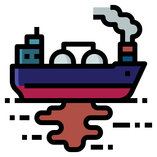 Нефтяной танкер PongsakornRed Lineal Color иконка