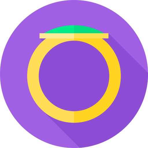 指輪 Flat Circular Flat icon