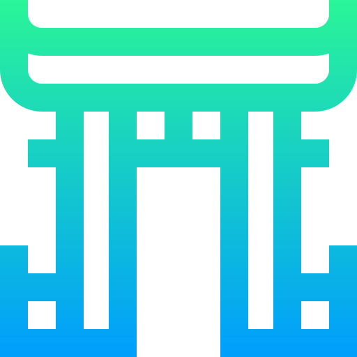 brama torii Super Basic Straight Gradient ikona