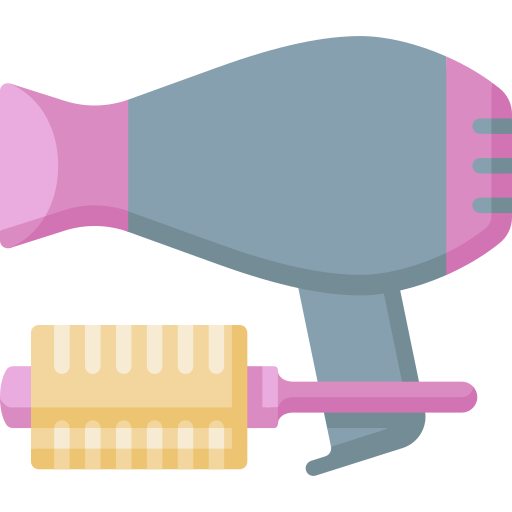 Hairstyling Special Flat icon