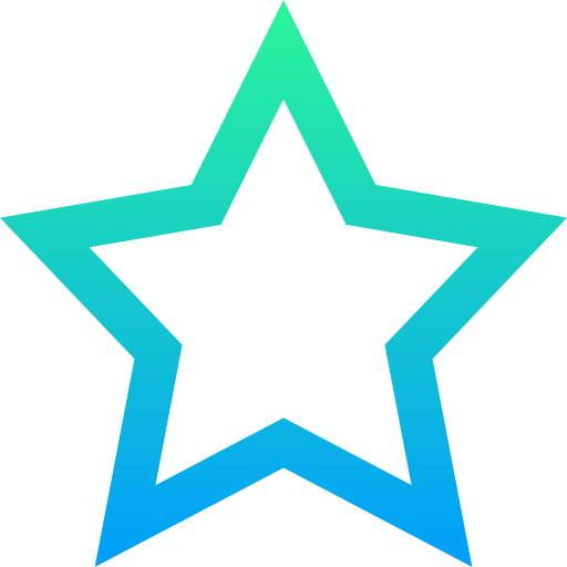 Звезда Super Basic Straight Gradient иконка