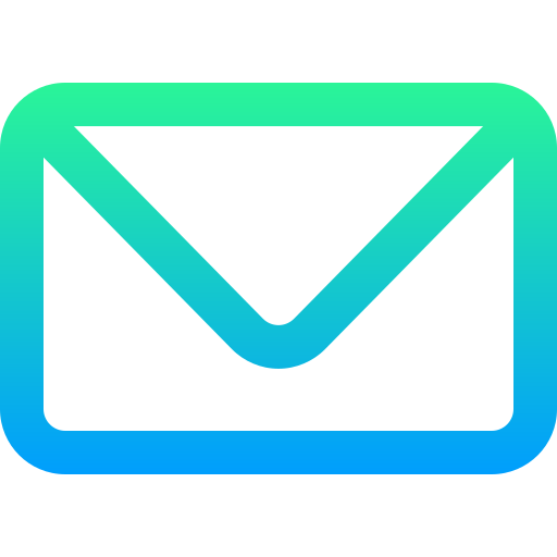 email Super Basic Straight Gradient icon