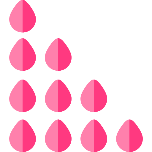mestruazioni Basic Rounded Flat icona