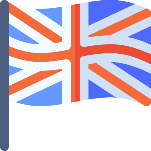 bandera de reino unido Basic Rounded Flat icono
