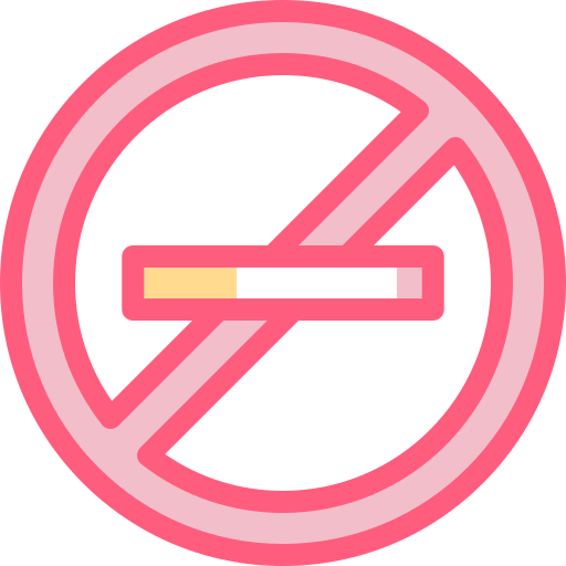 no fumar Detailed color Lineal color icono