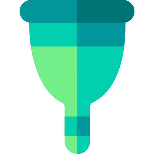 Menstrual cup Basic Rounded Flat icon