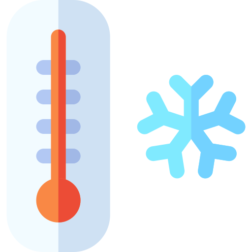 Cold Basic Rounded Flat icon