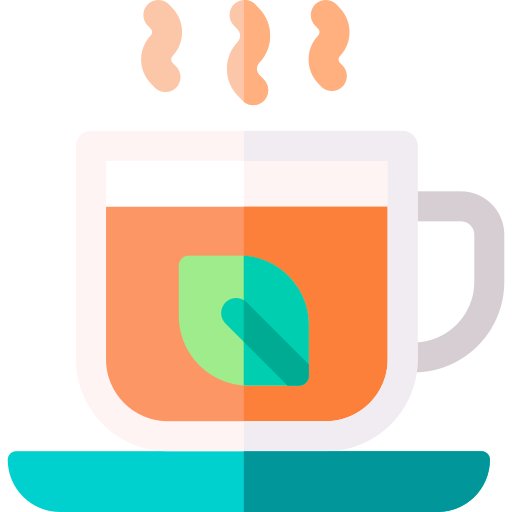 herbata ziołowa Basic Rounded Flat ikona