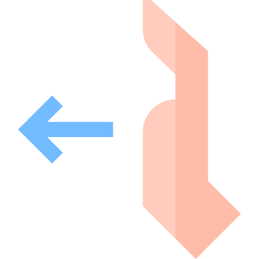 Push Basic Straight Flat icon