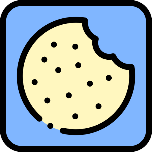 galleta Detailed Rounded Lineal color icono