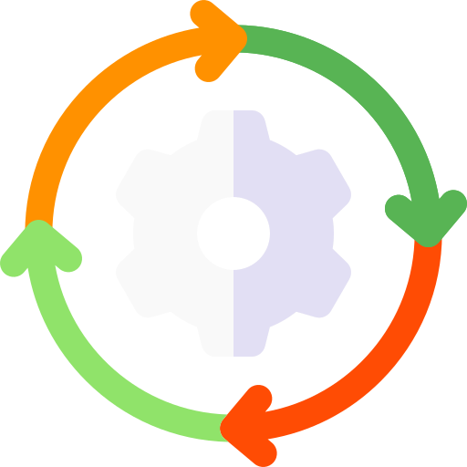 プロセス Basic Rounded Flat icon