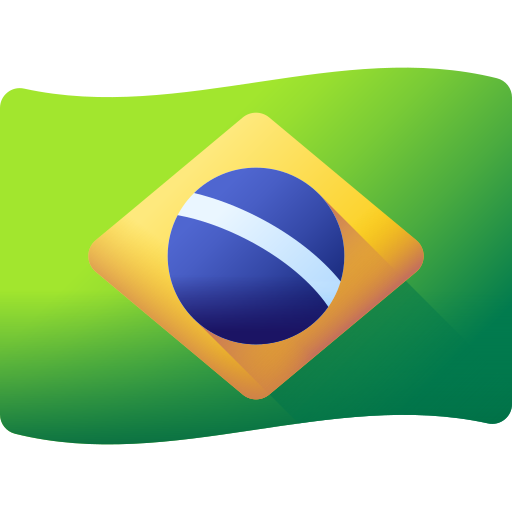 brasilien flagge 3D Color icon