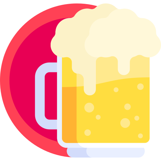 Beer Detailed Flat Circular Flat icon