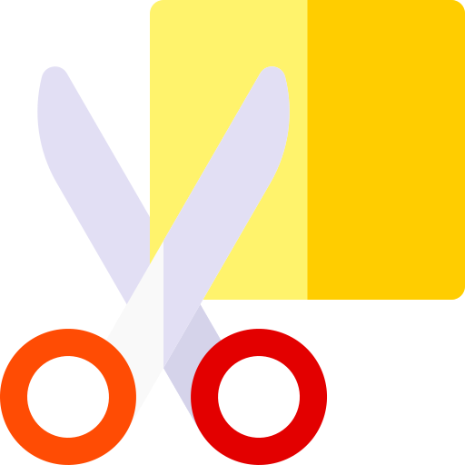 nożycowy Basic Rounded Flat ikona