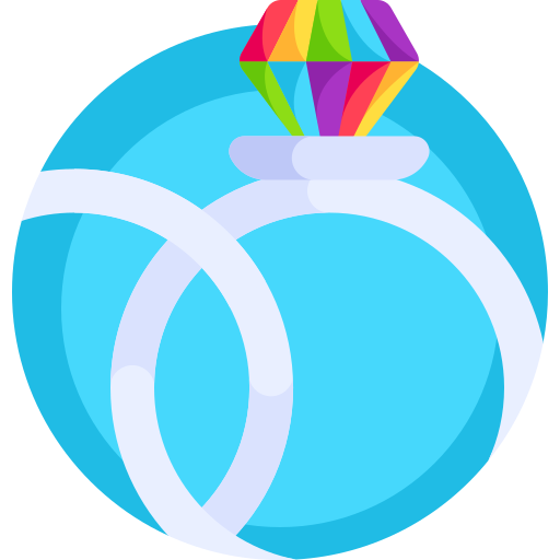 pierścień Detailed Flat Circular Flat ikona