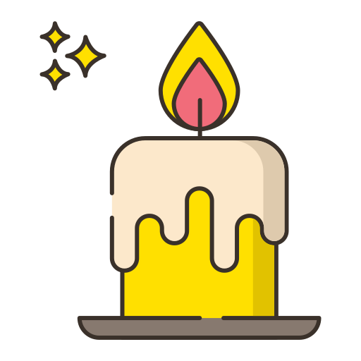 candela Flaticons Lineal Color icona