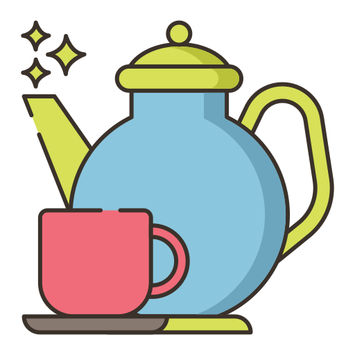 té de la tarde Flaticons Lineal Color icono