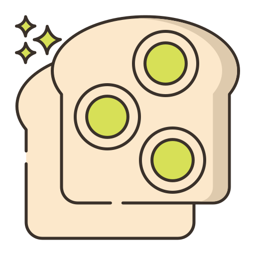 bananenbrot Flaticons Lineal Color icon