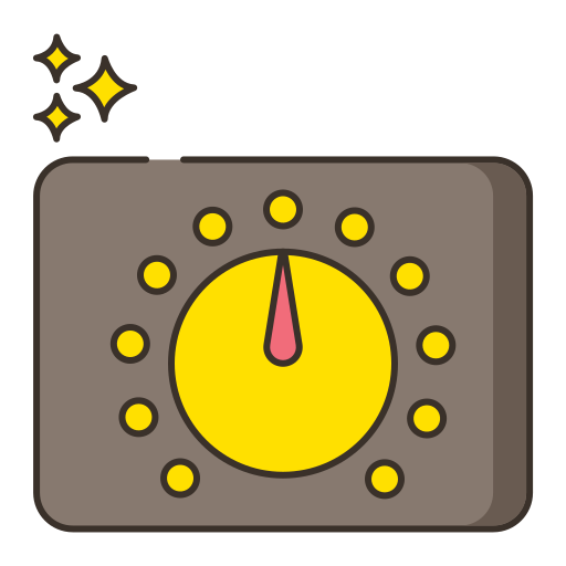 dimmer Flaticons Lineal Color icona