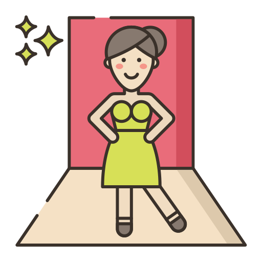 Catwalk Flaticons Lineal Color icon