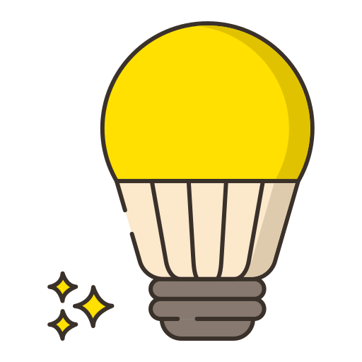 Светодиодная лампа Flaticons Lineal Color иконка