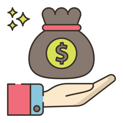 Funds Flaticons Lineal Color icon